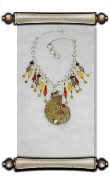 The Kings Daughter Amber Ammonite Coastal Crowns