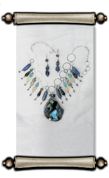 Blue Butterfly Aurora Borealis Palace Collection