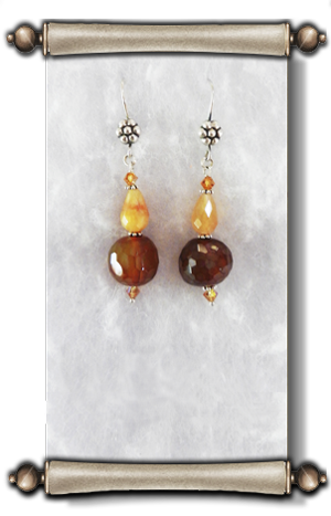 The Kings Daughter Carmel Apple Earrings Trifles and Trinkets